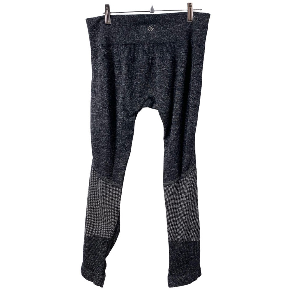Athleta Charcoal Workout Athletic Active Leggings - Picture 4 of 6